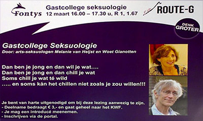 Gastcollege seksuologie, Melanie van Heijst